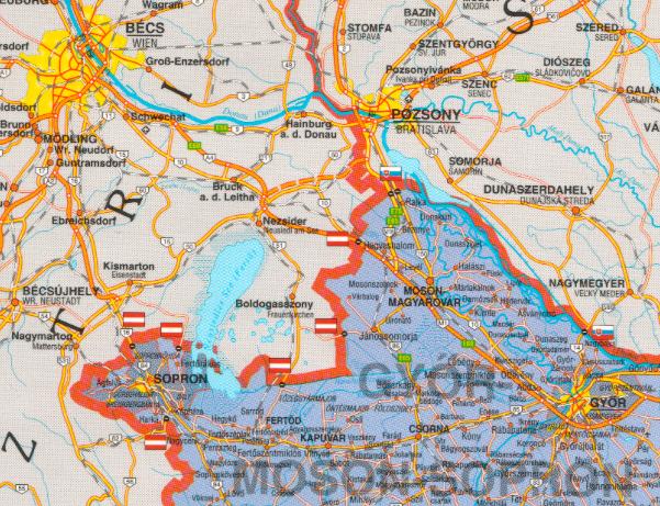 mosonmagyaróvár térkép Termáltipp az ünnepekre: fürdő az osztrák határnál   Termál Online mosonmagyaróvár térkép