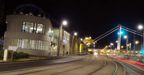 Villamosozhat a Rudas Fürdőbe