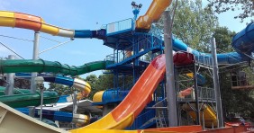 Ilyen lesz a harkányi fürdő csúszdaparkja
