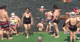 Sóstó, ami másfél méteren már 41 Celsius-fokos