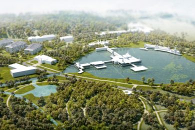Ilyen lehetne 2030-ban a Hévízi-tó és környéke