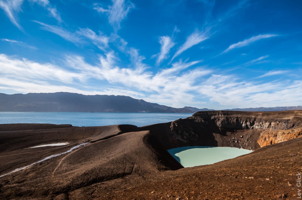 Víti in Askja termálfürdő Izland