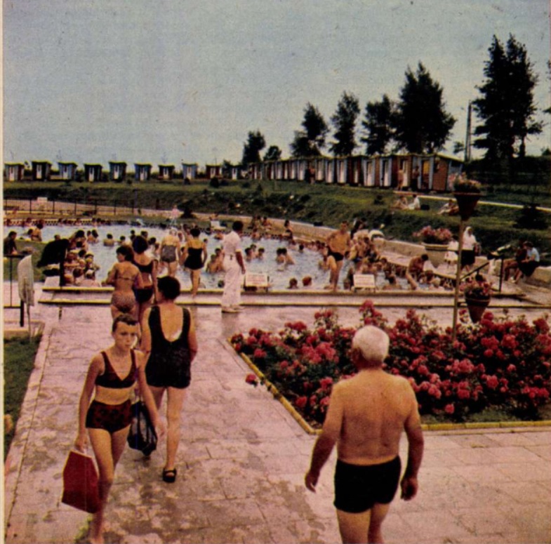 Zalakarosi termálfürdő 1967 nyarán