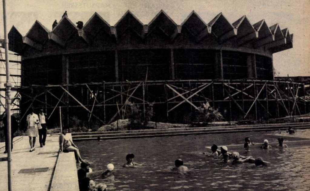 Zalakaros fedett fürdő 1975