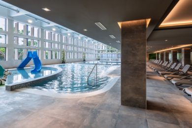 A fürdőrészleg is megújult az újranyitott balatonalmádi Hunguest szállodában