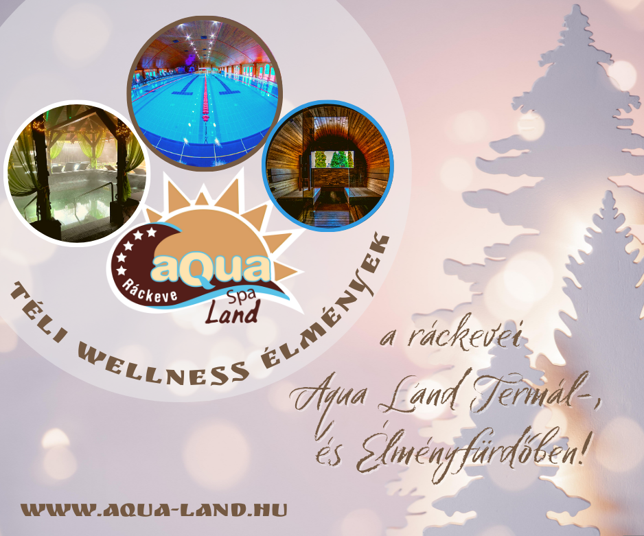 Téli wellness Aqua Land fürdő