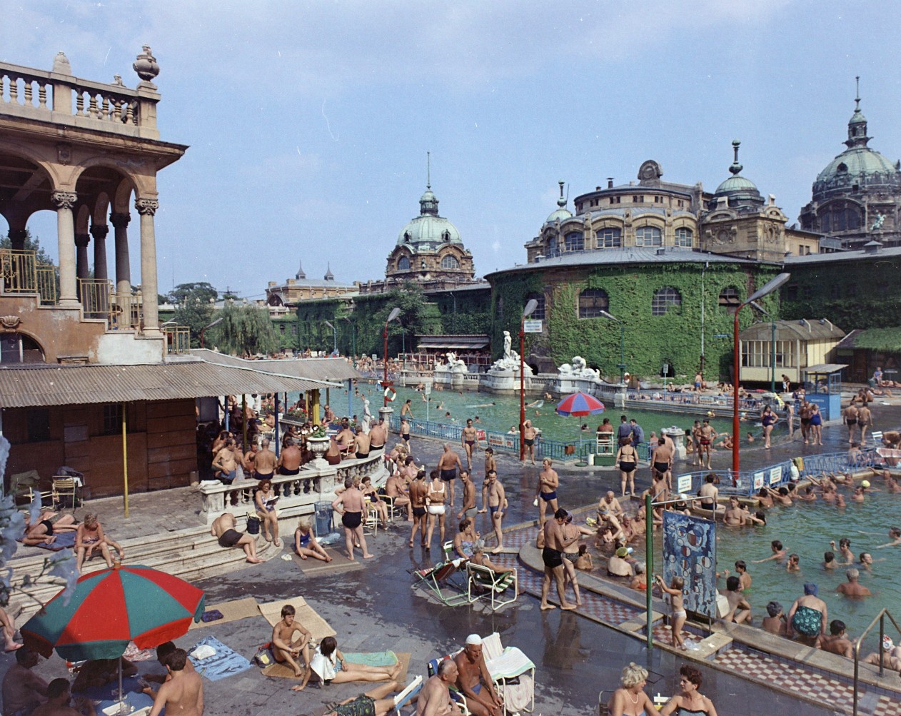 a Széchenyi Gyógyfürdő 1971-ben