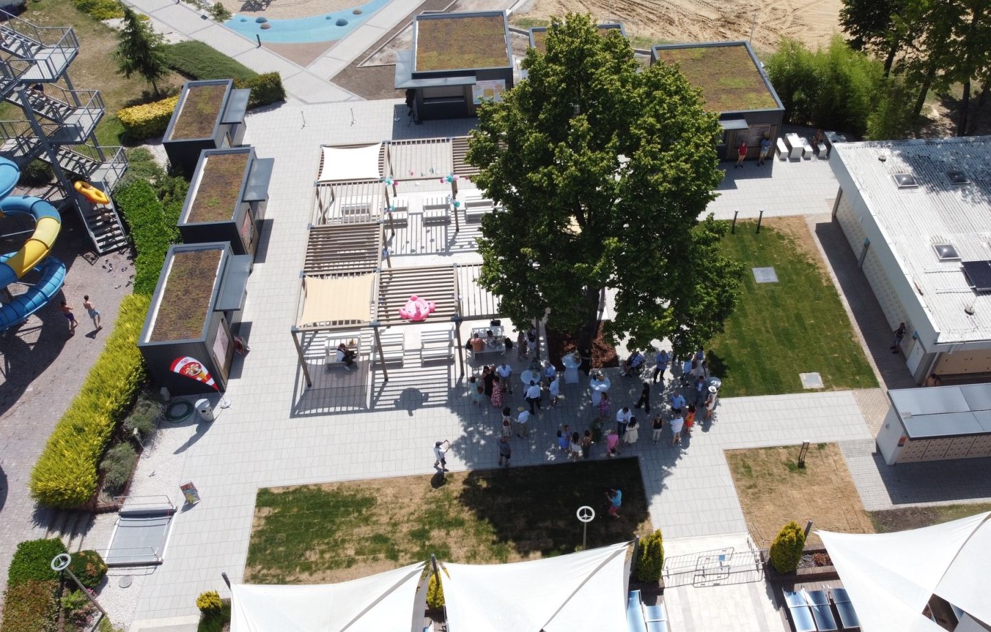 Thermalpark fürdő Dunaszerdahely új büfék