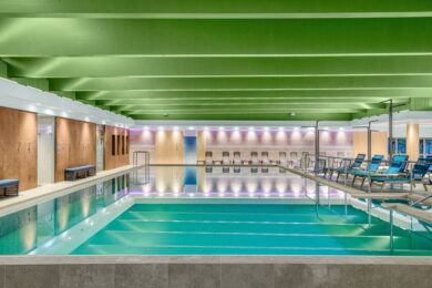 Megújult az egyik kedvelt bükfürdői szálloda belső medencetere