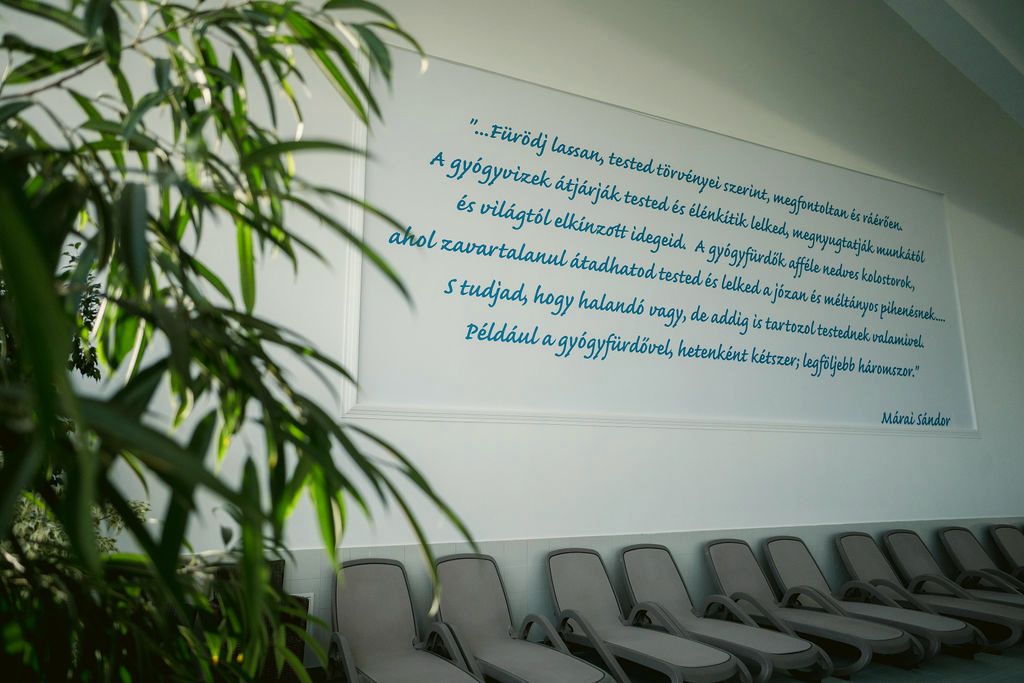 Márai Sándor idézet a zalakarosi fürdőben