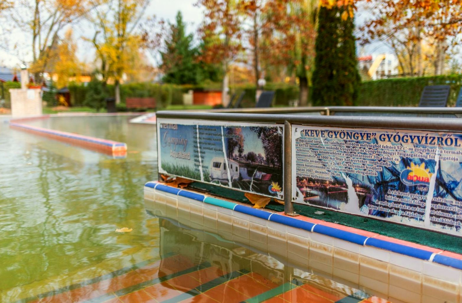 gyógymedence az Aqua Land Termálfürdőben