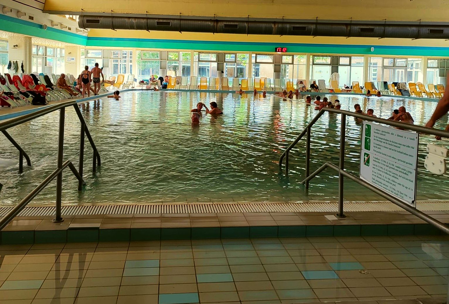 Bükfürdő benti gyógymedence